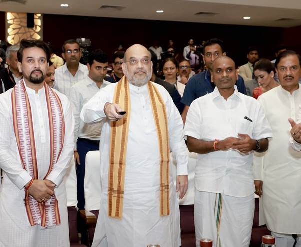 भारत के भाव की अभिव्यक्ति केवल और केवल आकाशवाणी और दूरदर्शन ही कर सकते हैं- गृहमंत्री अमित शाह