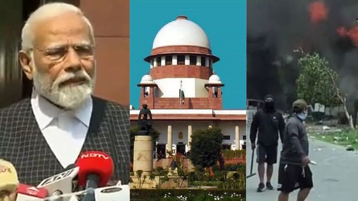 मणिपुर हिंसा : मणिपुर की वीडियो से पीएम  दुखी, सुप्रीम कोर्ट सख्त,केंद्र-राज्य सरकार को लगाई फटकार