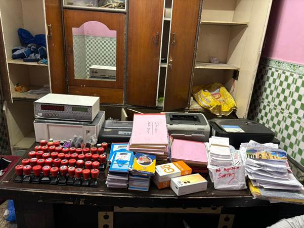 199 करोड़ रुपये से अधिक की फर्जी आईटीसी का लाभ उठाने वाली 48 फर्जी फर्मों के एक सिंडिकेट का भंडाफोड़, 3 गिरफ्तार