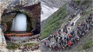 अमरनाथ यात्रा फिर शुरू: मौसम सुधरने पर बालटाल और पहलगाम मार्गों से जत्था रवाना