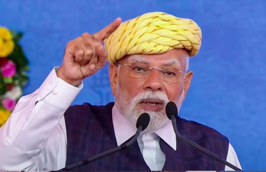 मोदी का कांग्रेस पर तीखा हमला: “विदेशी निर्भरता है देश का सबसे बड़ा दुश्मन”