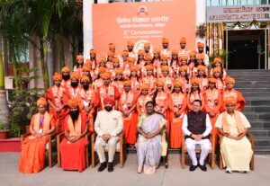 वैदिक ज्ञान और आधुनिक विज्ञान का संगम ही मानवता का भविष्य है” — राष्ट्रपति द्रौपदी मुर्मु