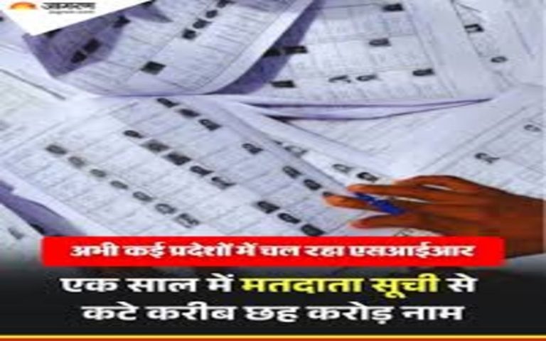 SIR : अवैध मतदाताओं के नाम हटाने का विशेष पुनरीक्षण