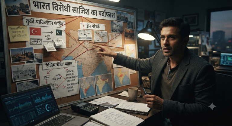 भारत विरोधी साजिश का पर्दाफाश