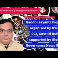 Gandhi Jayanti Program organised by NYCO,CGI,Govt Of India